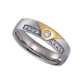 OEM Steel Wedding Engagement Ring Gifts From Professional Jewelry Factory